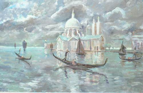 Venice Scene oil painting